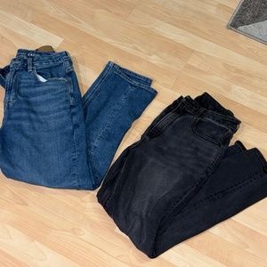 American Eagle Stretch Curvy Mom Jeans (2 Pairs!)